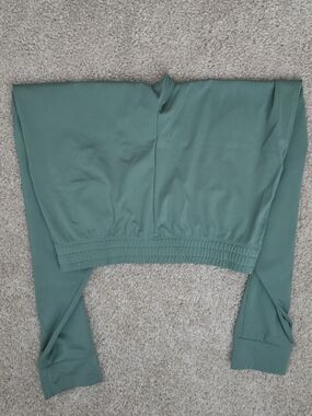 PINK Victoria's Secret Sage Green Athletic Joggers